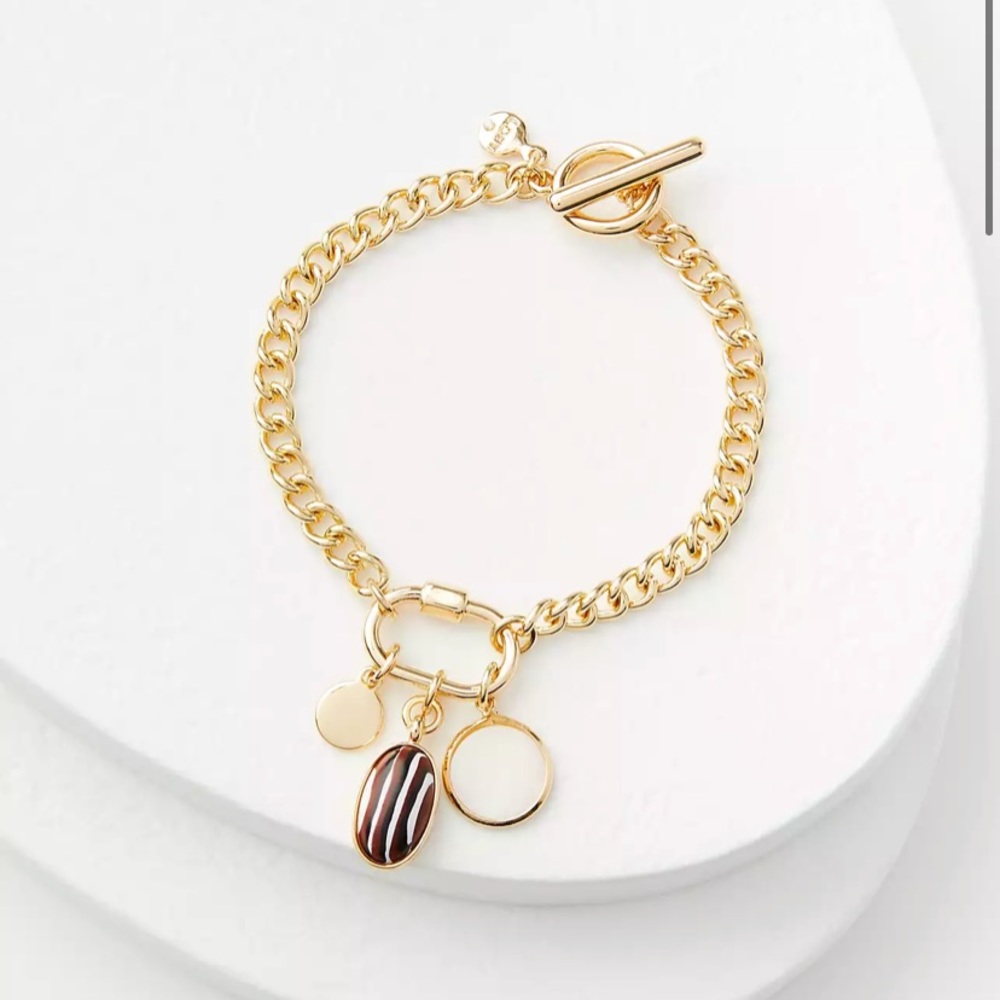 NWT‎ LOFT Women's Safari Charm Bracelet